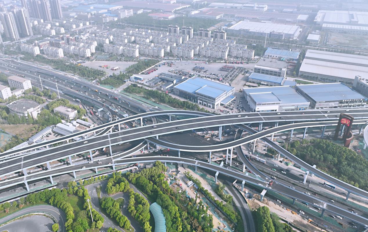 安徽路桥宿松路项目。安徽建工集团供图